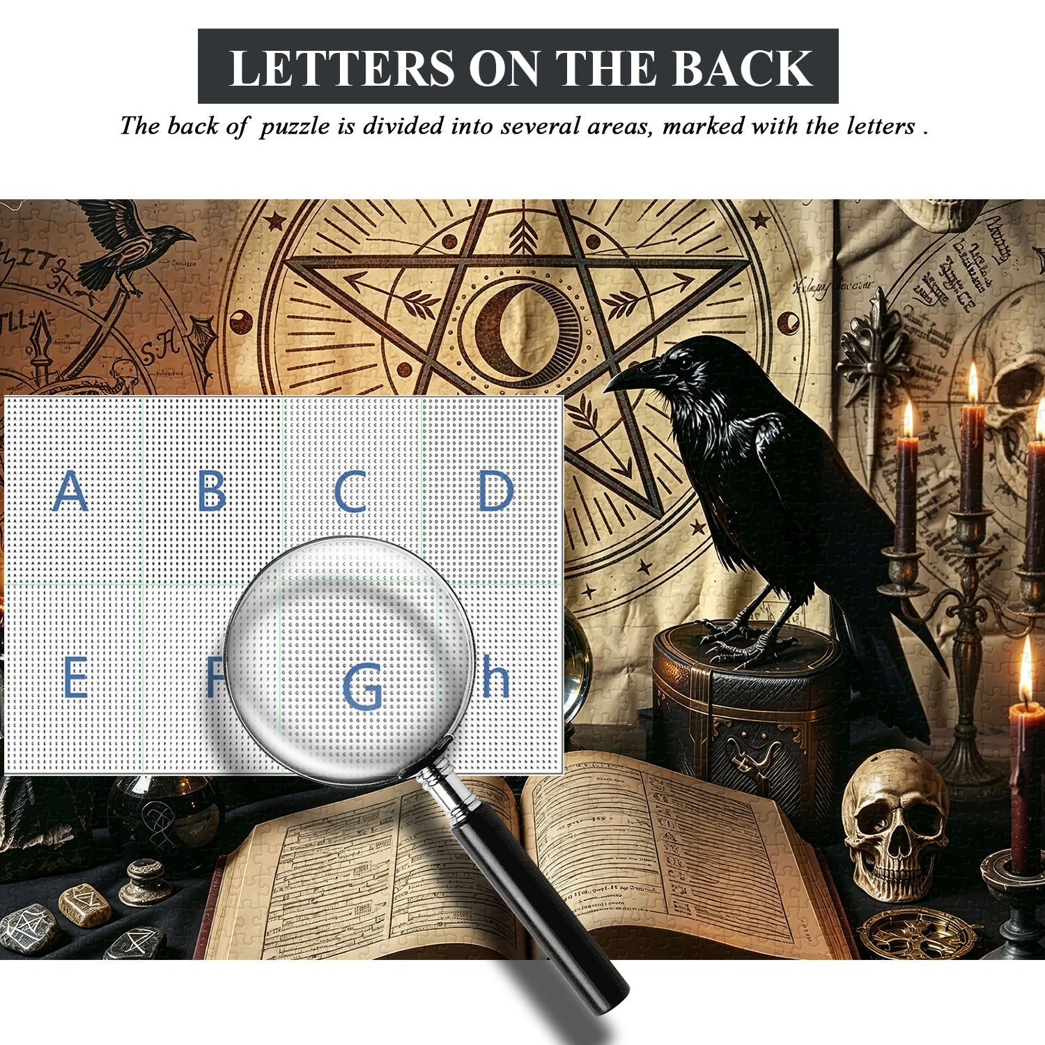 Raven Arcana Jigsaw Puzzle 1000 Pieces