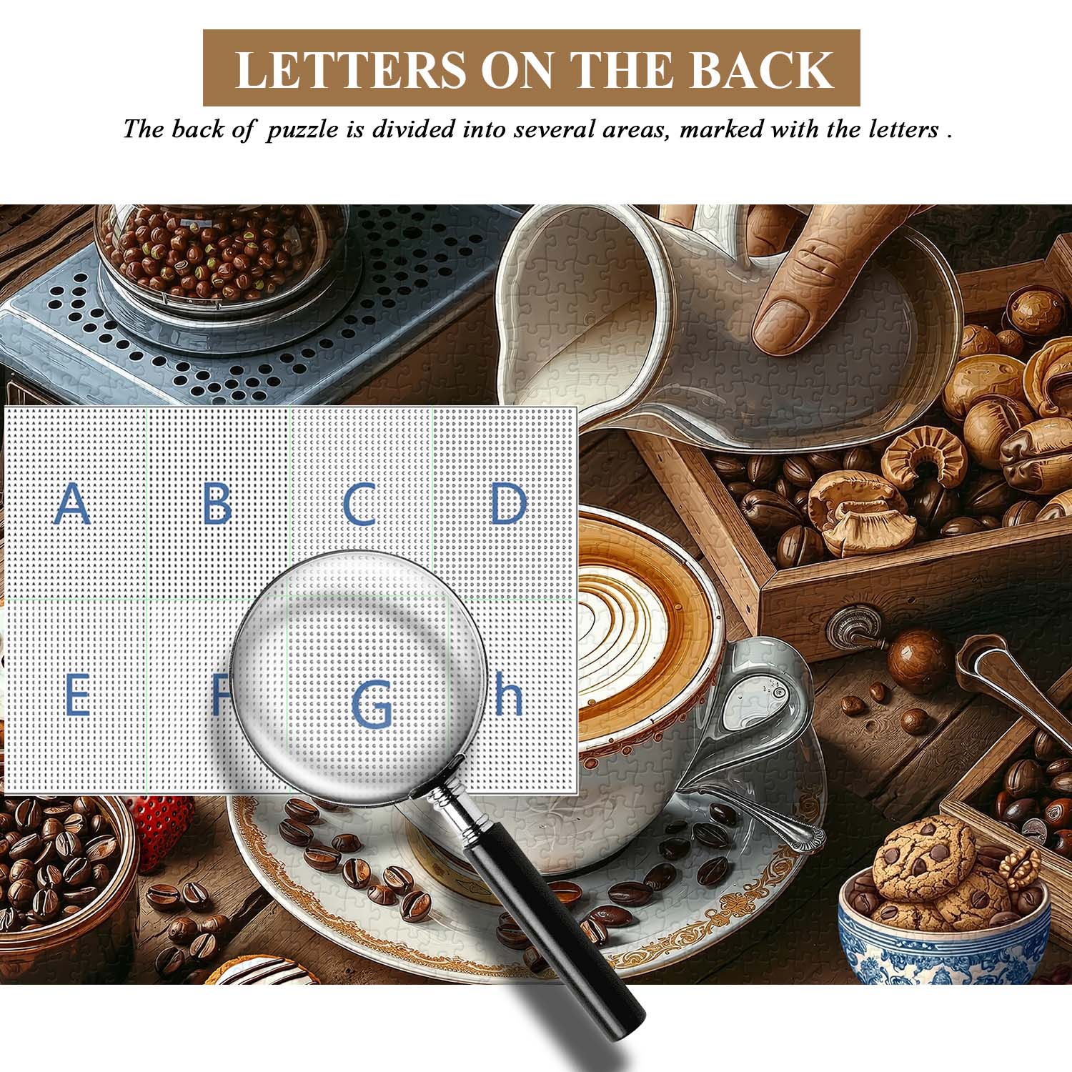 Coffee Art Jigsaw Puzzle 1000 Pieces