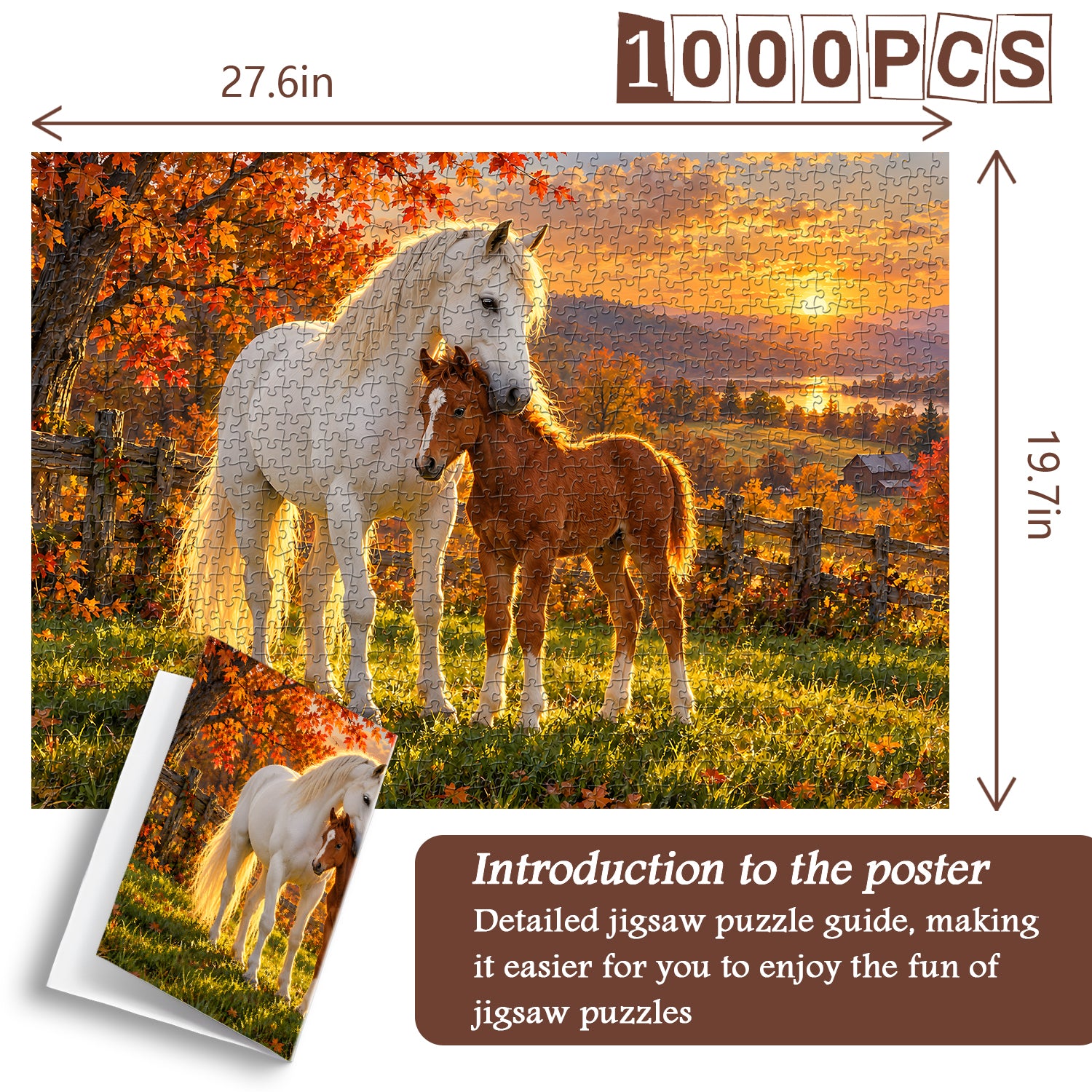 Tender Embrace Jigsaw Puzzle 1000 Pieces