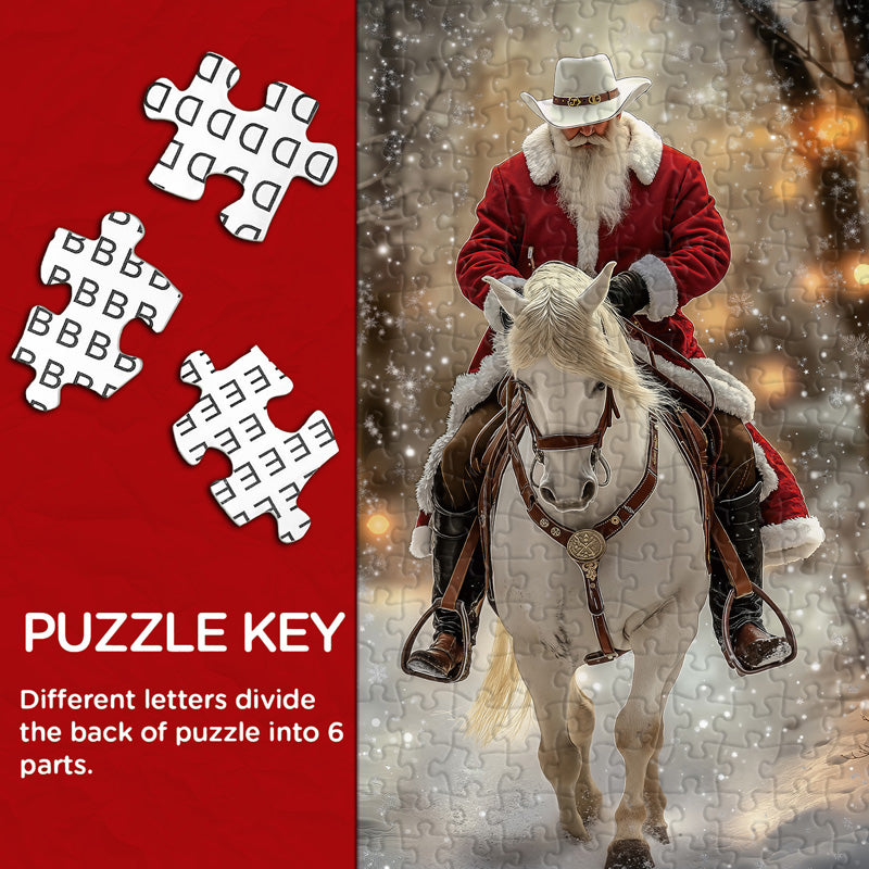 Santa Gallop Jigsaw Puzzle 1000 Pieces
