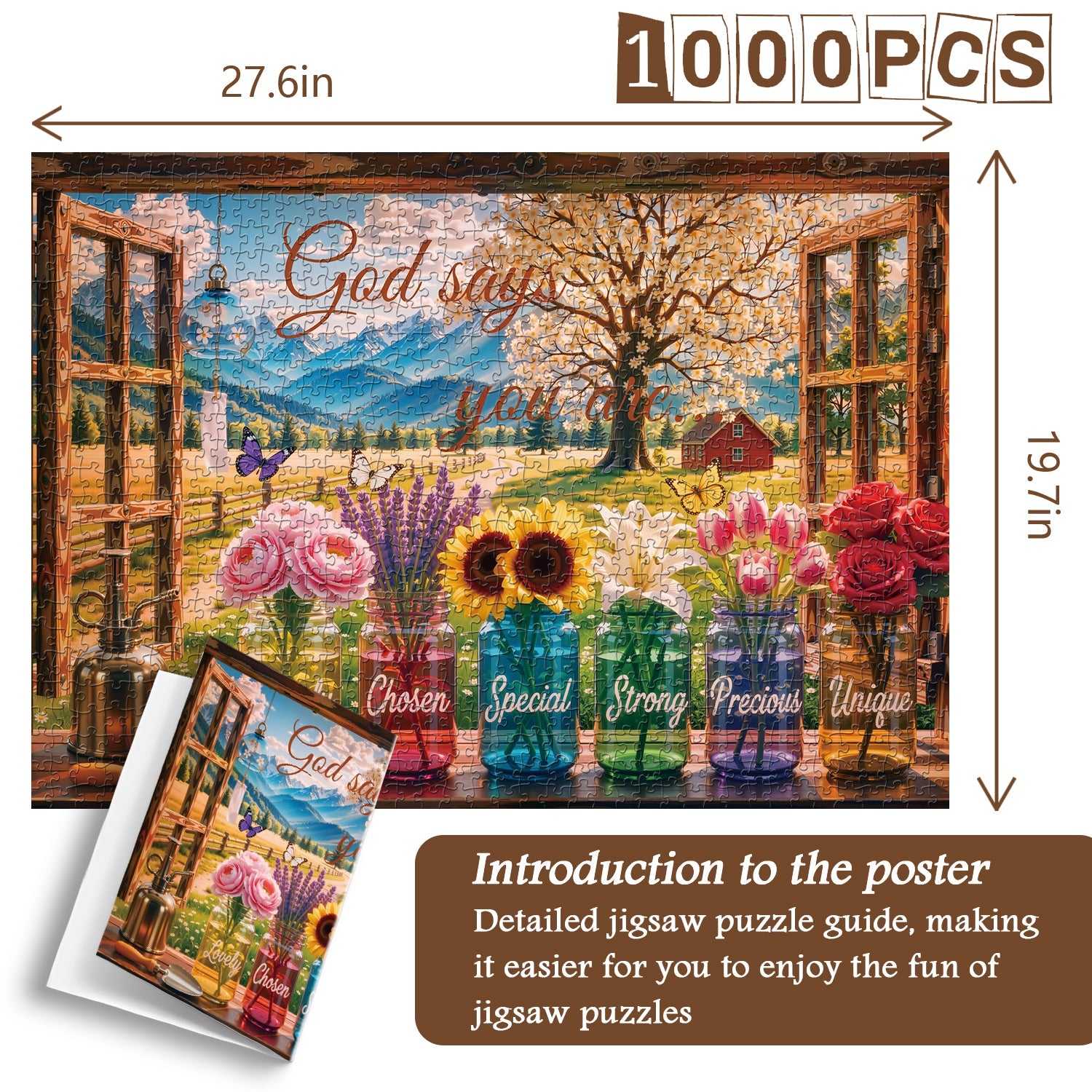 Puzzle Benedizione Pastorale 1000 Pezzi