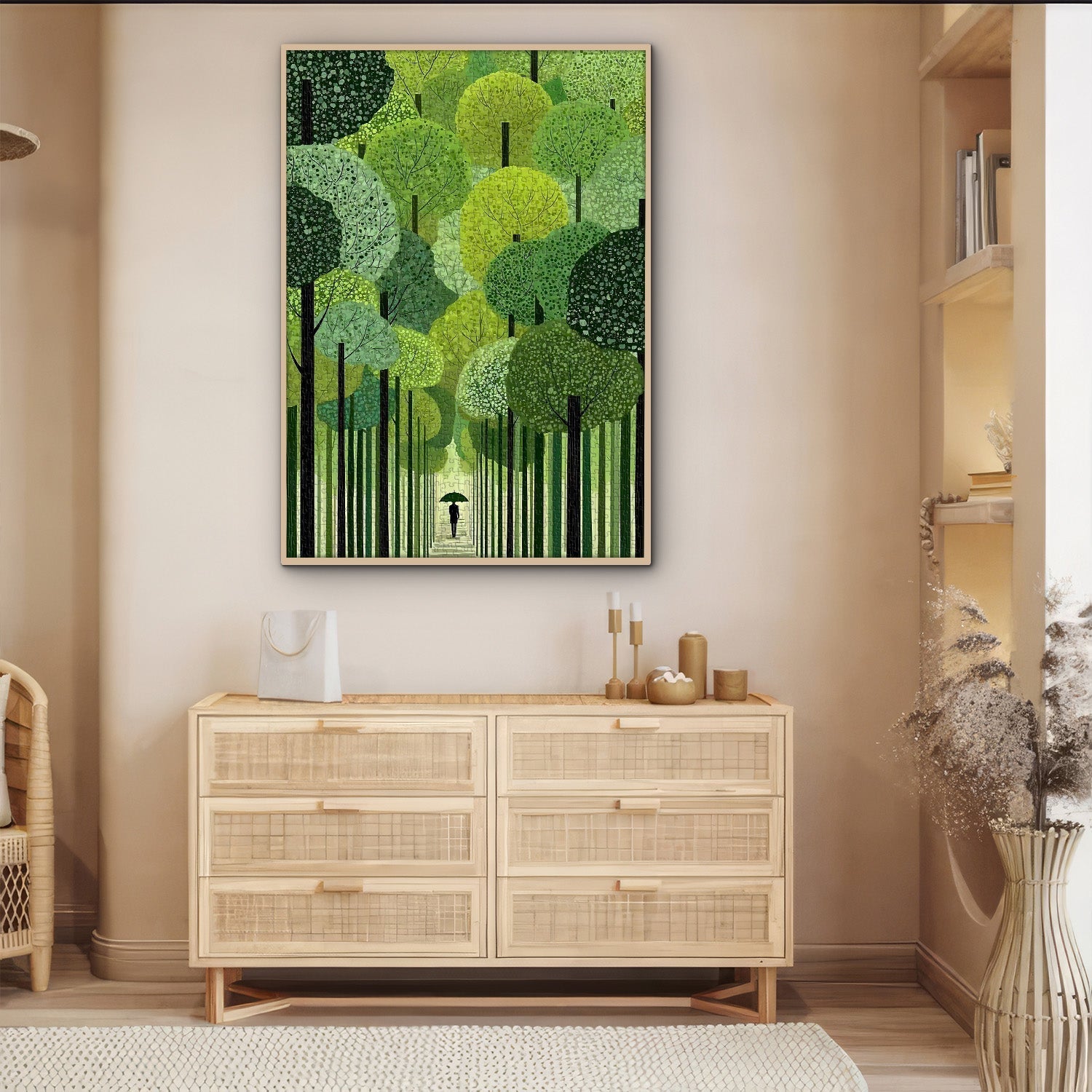 Verdant Path Jigsaw Puzzle 1000 Pieces