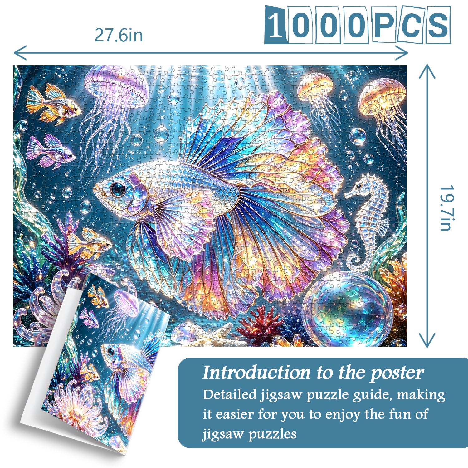Puzzle luminoso Betta 1000 pezzi