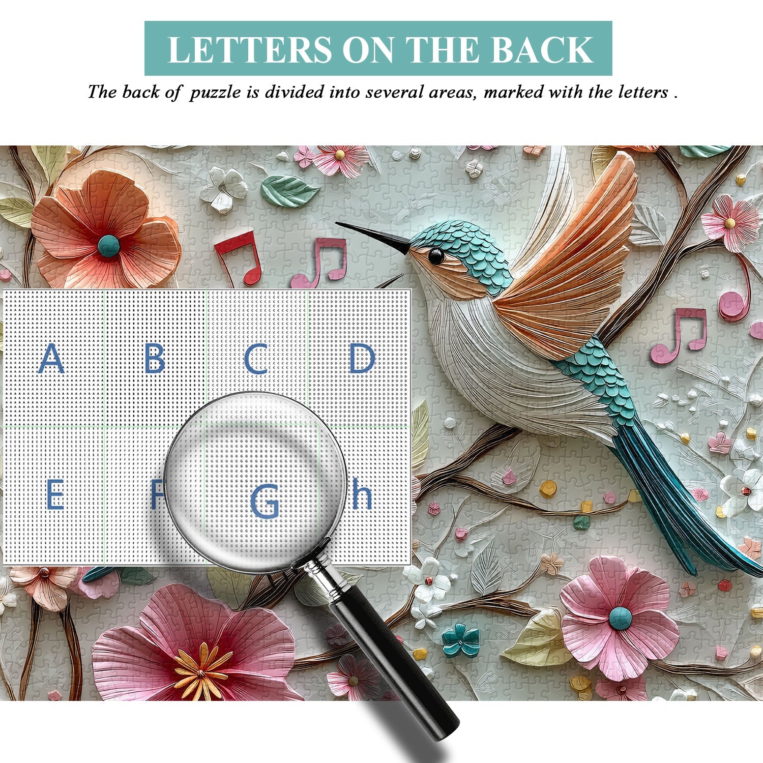 Birdsong Bloom Jigsaw Puzzle 1000 Pieces