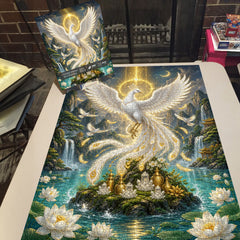Oriental Divine Bird Painting Jigsaw Puzzle 1000 Pieces