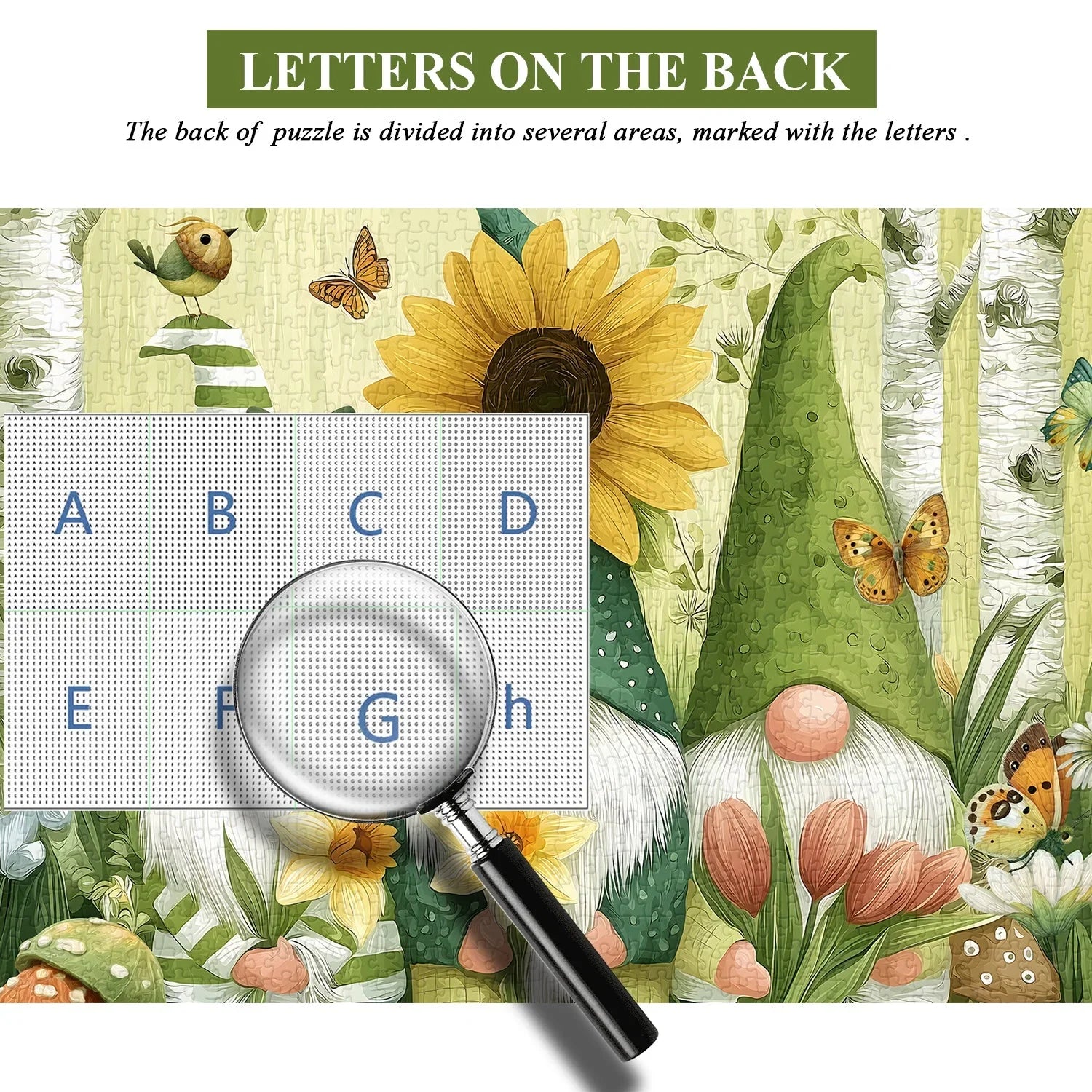 Spring Gnomes Jigsaw Puzzle 1000 Piece