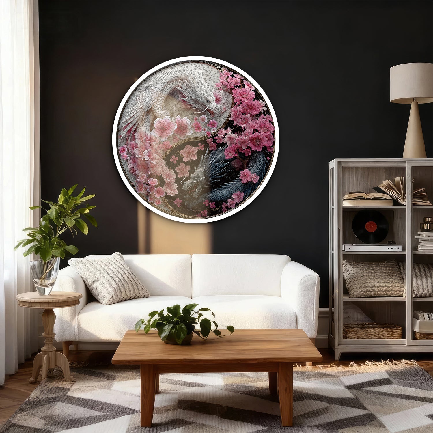 YinYang Dragons Jigsaw Puzzle 1000 Pieces