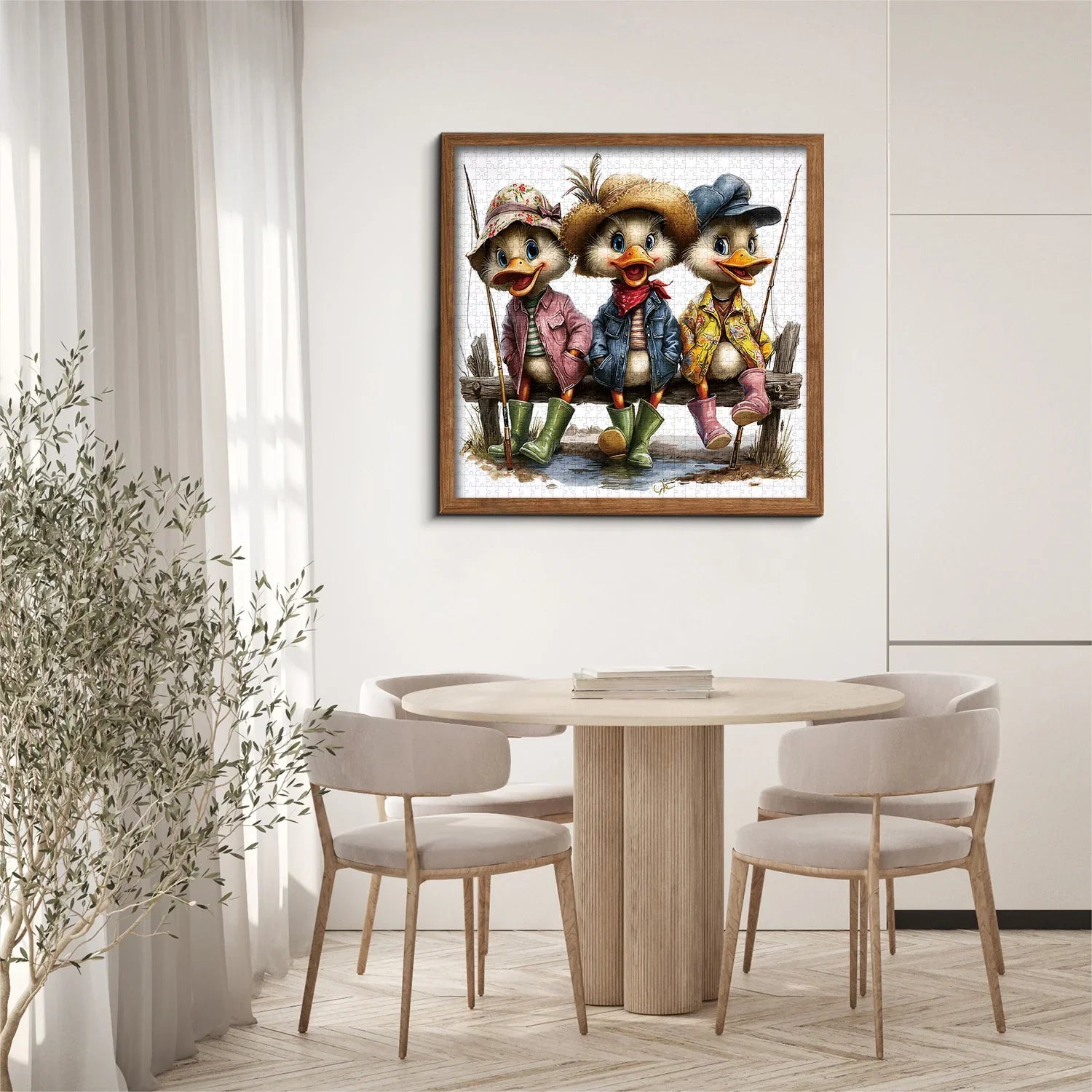 Duck Parade Jigsaw Puzzle 1000 Pieces