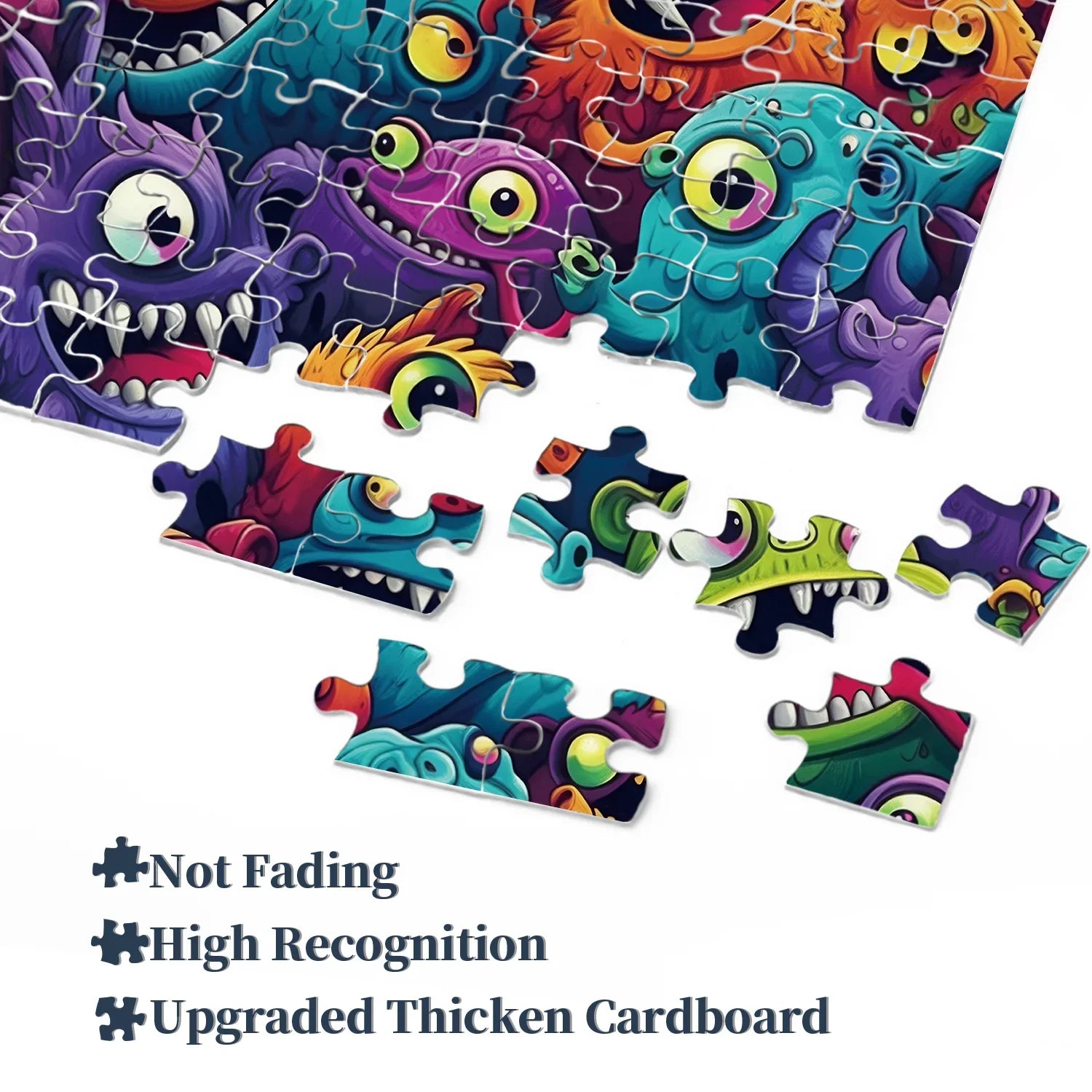 Monster Jigsaw Puzzle 1000 Pieces