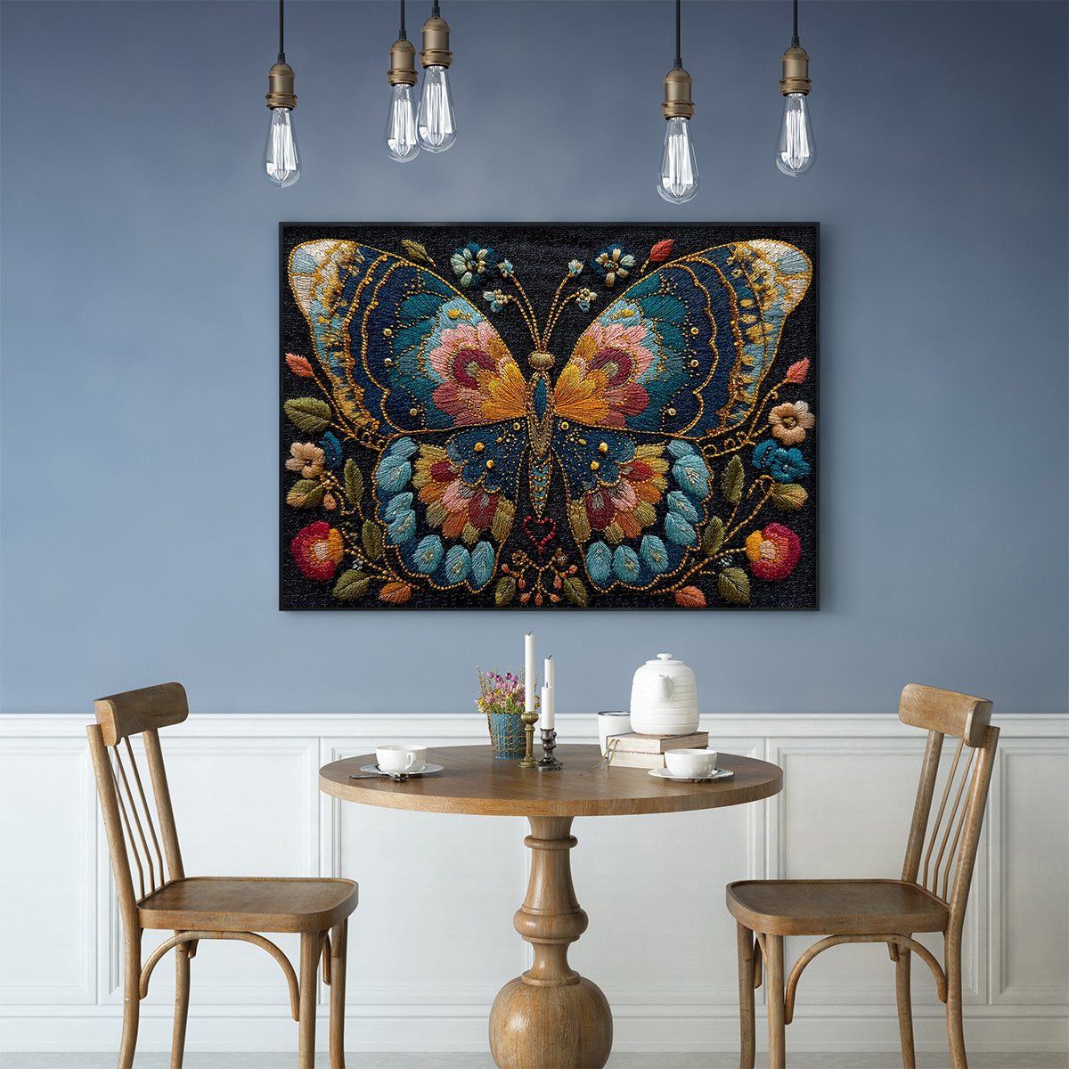 Floral Butterfly Jigsaw Puzzle 1000 Pieces