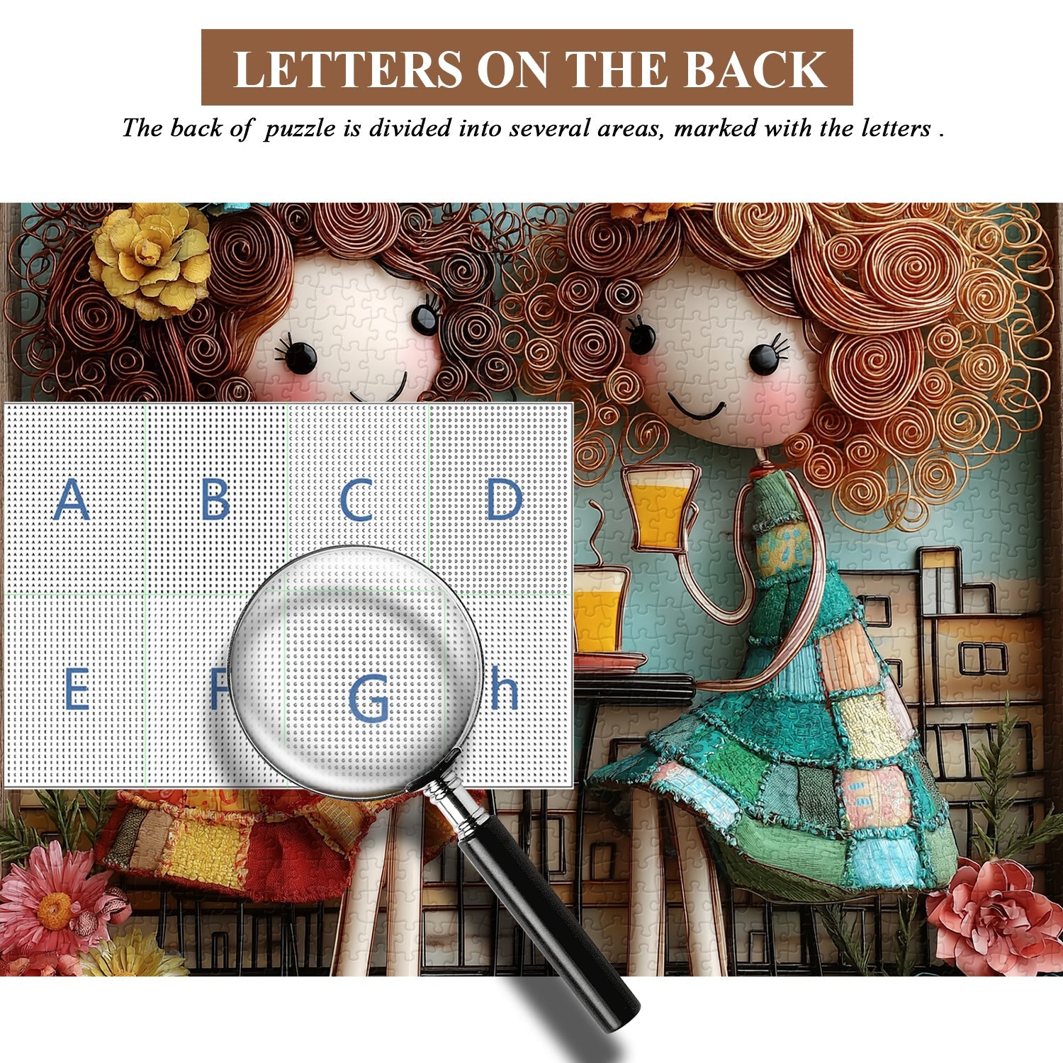 Sisters' Afternoon Tea Jigsaw Puzzle 1000 Pieces