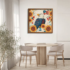 Patriotic Eagle Jigsaw Puzzle 1000 Pieces