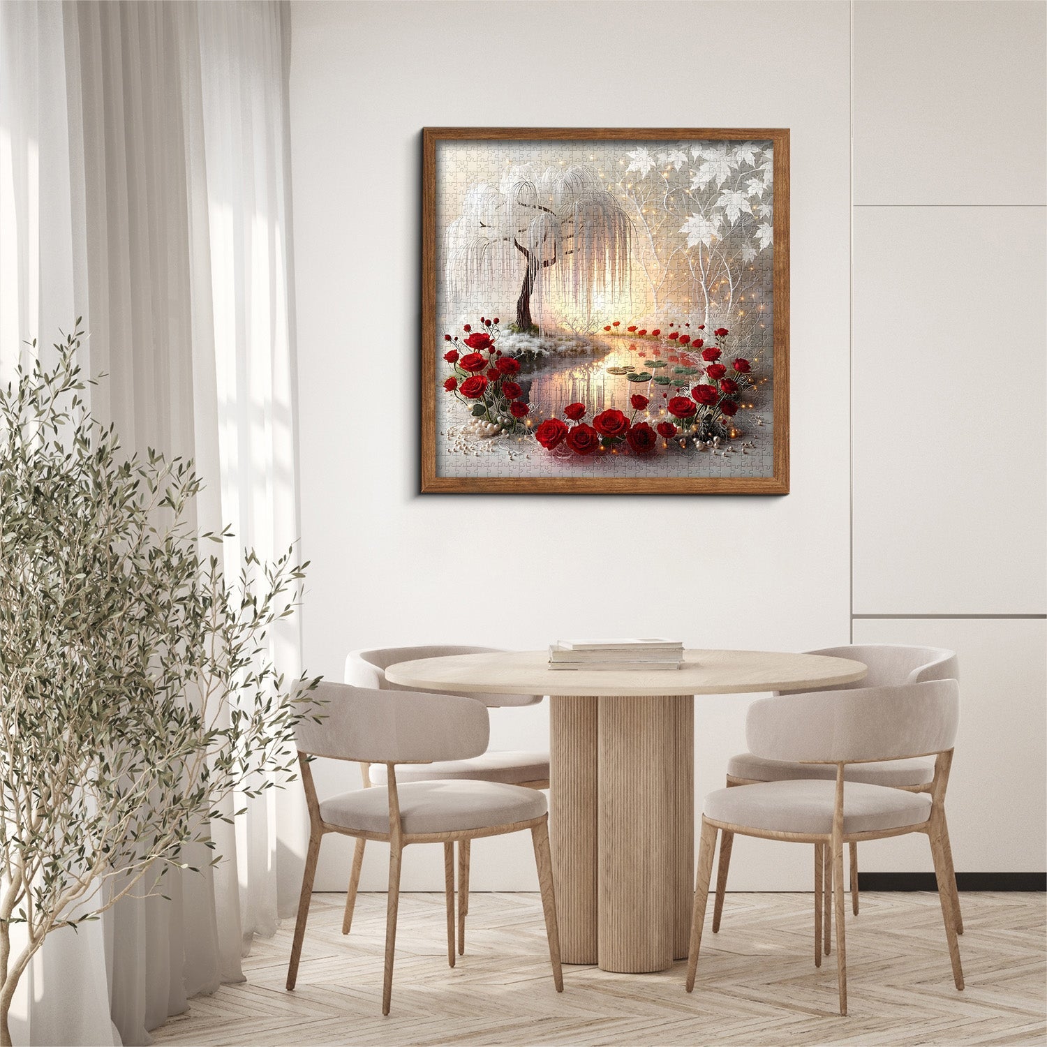 Silent Light Garden Jigsaw Puzzle 1000 Pieces