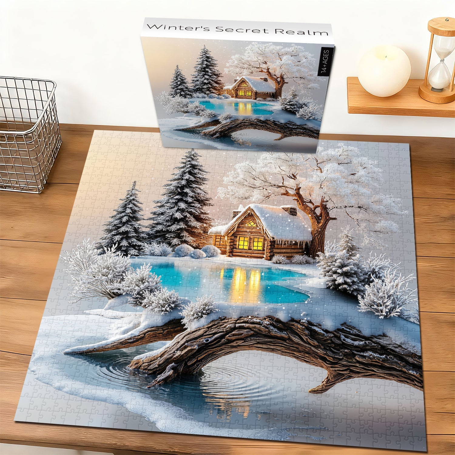 Winter's Secret Realm Jigsaw Puzzle 1000 Pieces