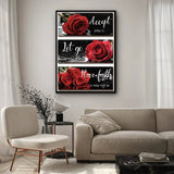 Raindrop Rose Jigsaw Puzzles 1000 Pieces