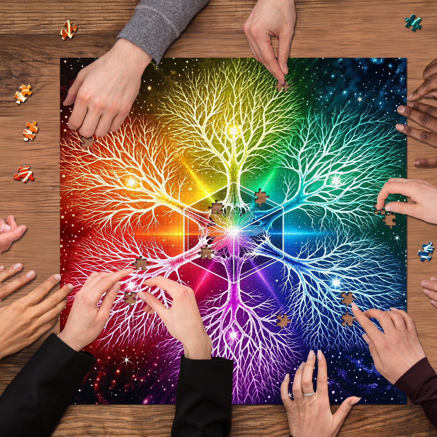 Spiritual Tree Jigsaw Puzzle 1000 Pieces