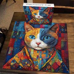 Patchwork Cat Jigsaw Puzzles 1000 piezas