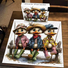 Duck Parade Jigsaw Puzzle 1000 Pieces