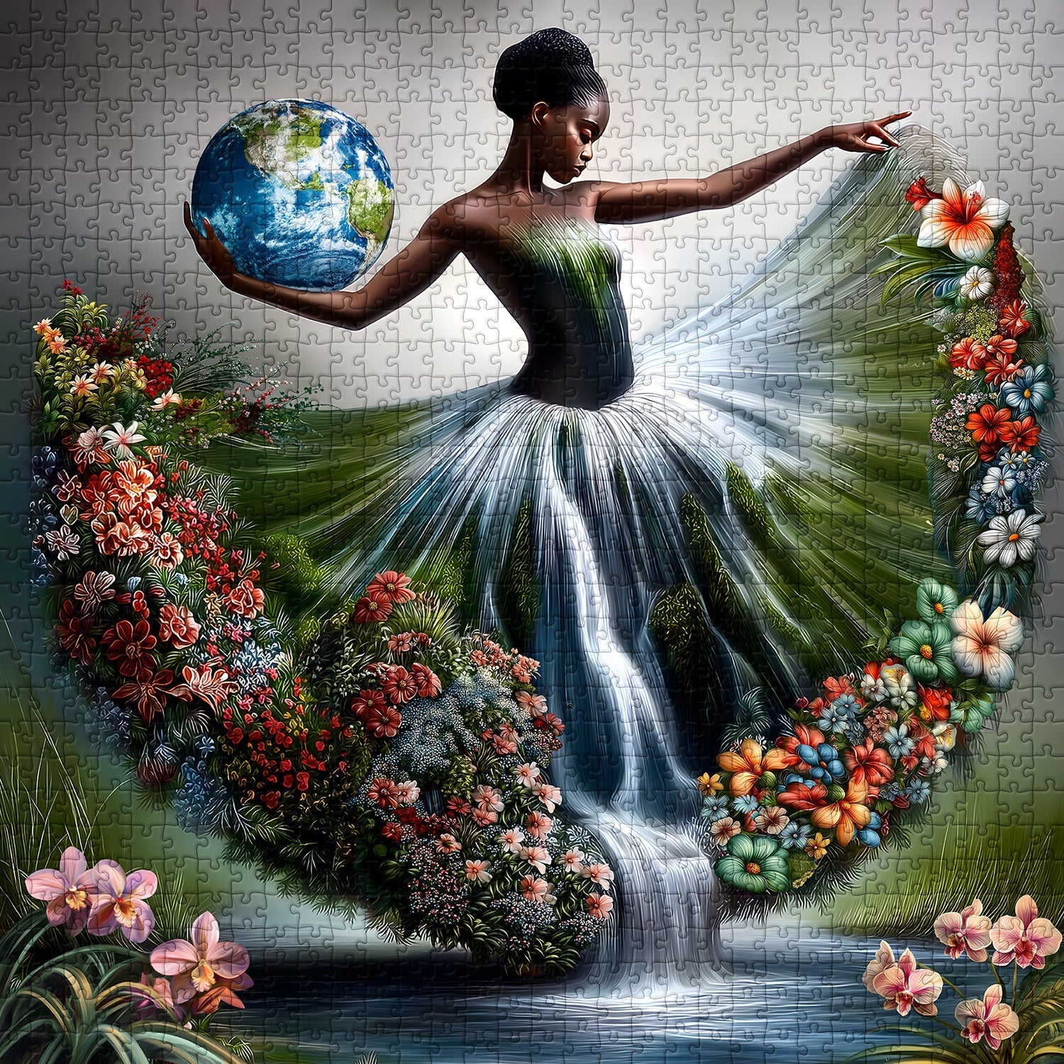 Earth Dance Jigsaw Puzzle 1000 Pieces