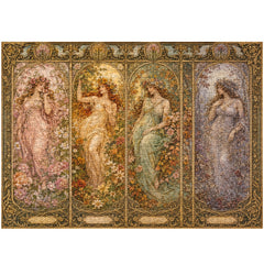 Puzzle Quattro Tempi dell'Anno 1000 Pezzi