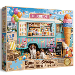Puzzle Summer Scoops de 1000 piezas