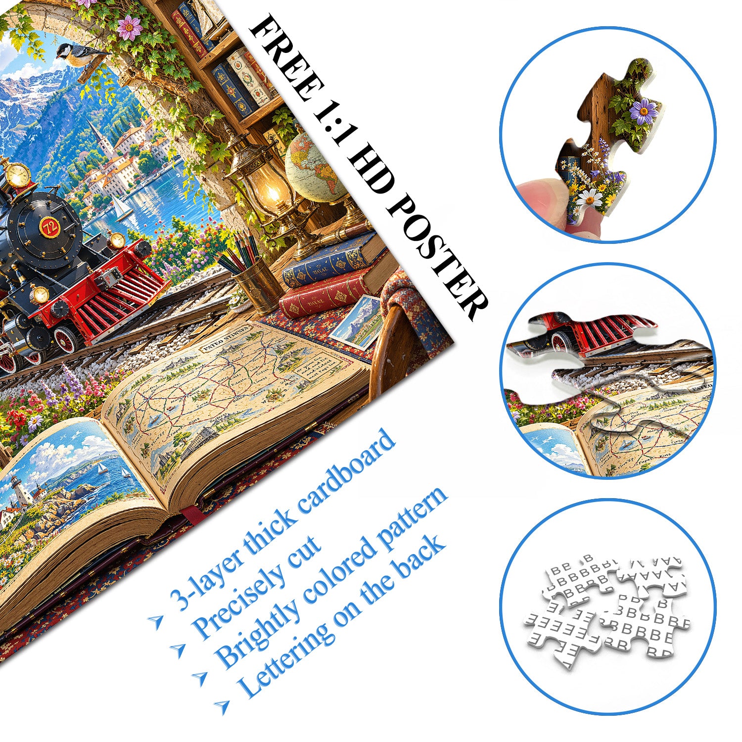 Travel Dream Jigsaw Puzzle 1000 pièces