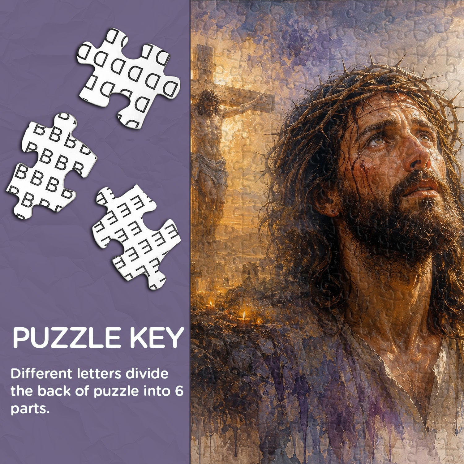 Puzzle Rédemption sacrée 1000 pièces