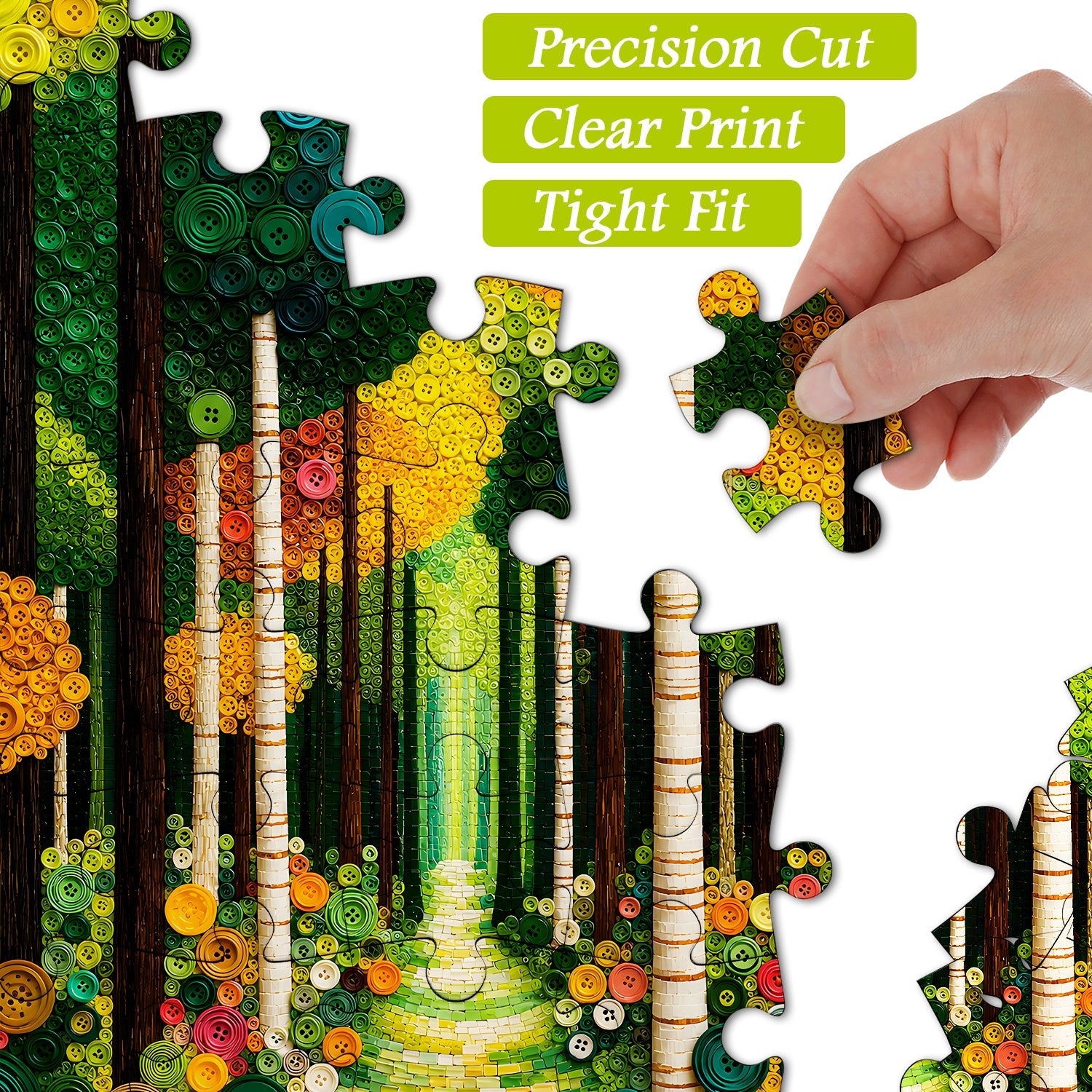 Sunlit Path Jigsaw Puzzle 1000 Pieces