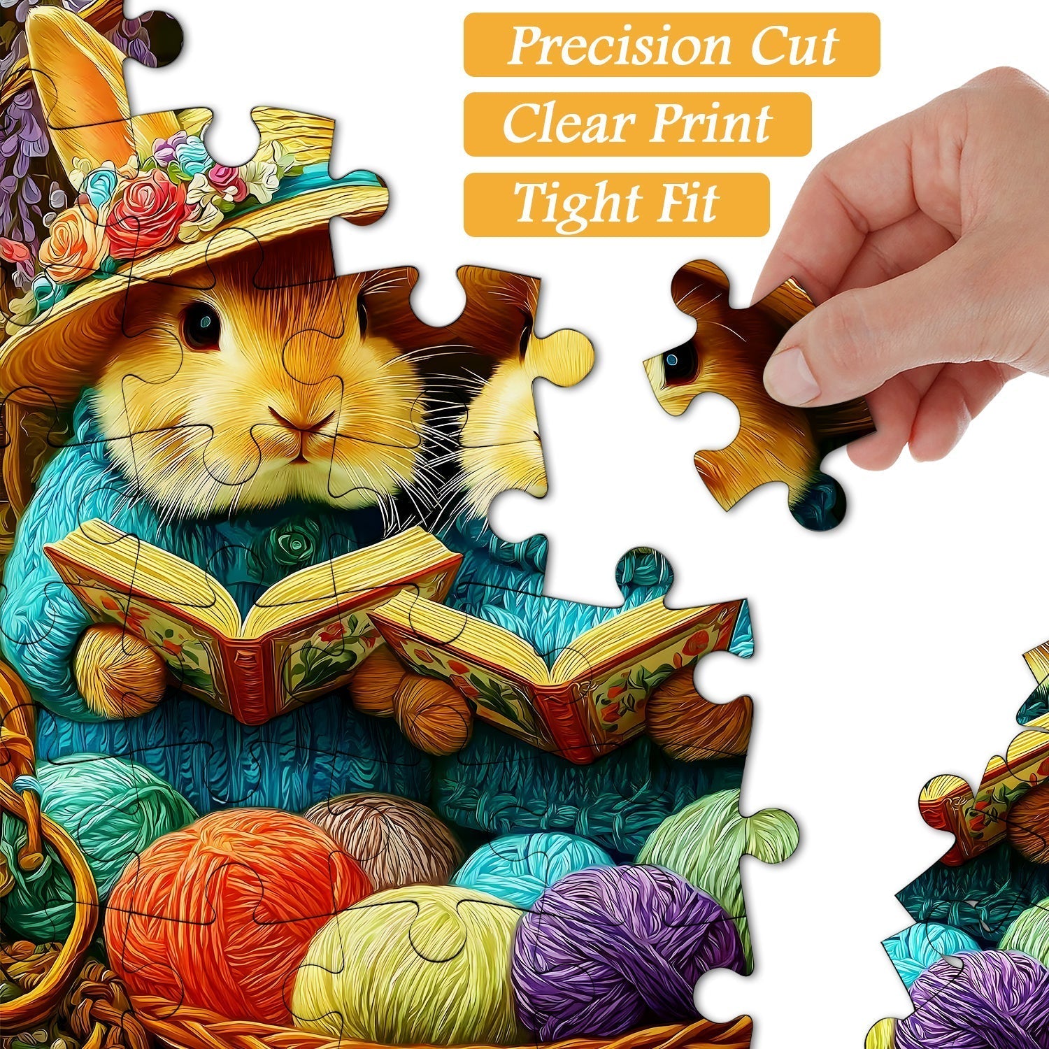 Funny Bunnies Jigsaw Puzzle 1000 Pieces