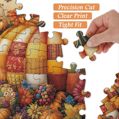 Pumpkin Garden Jigsaw Puzzle 1000 Pieces