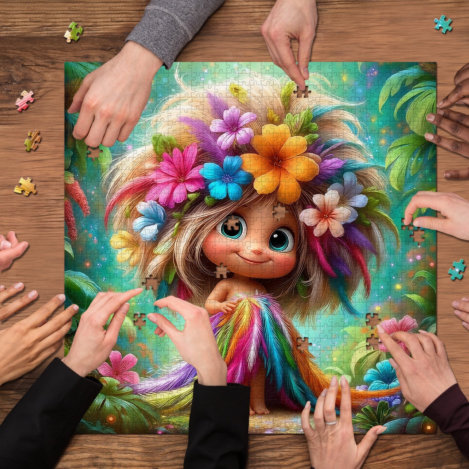 Bloom Fairy Jigsaw Puzzle 1000 Pieces