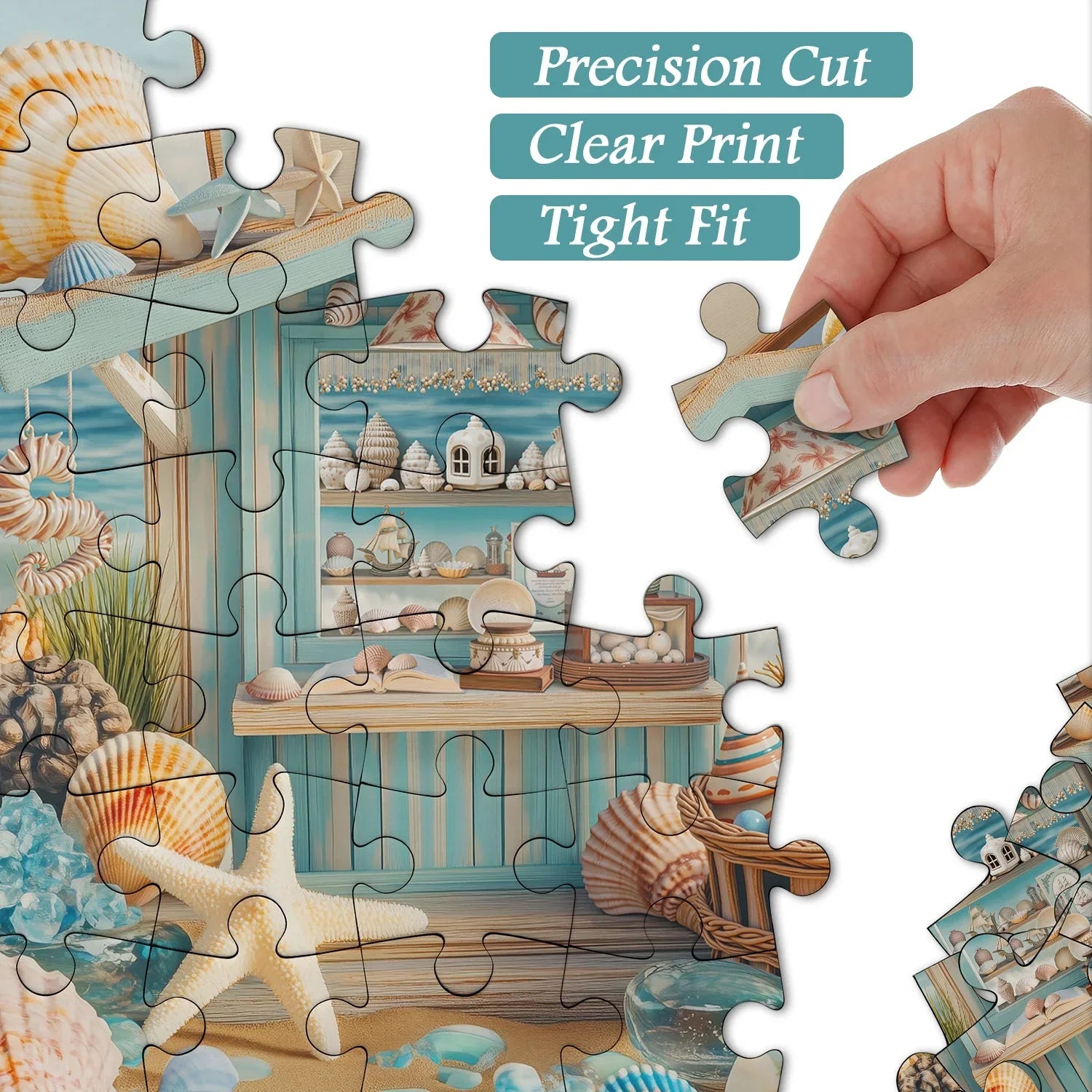 Seaside Shell Shop Jigsaw Puzzle 1000 Stücke