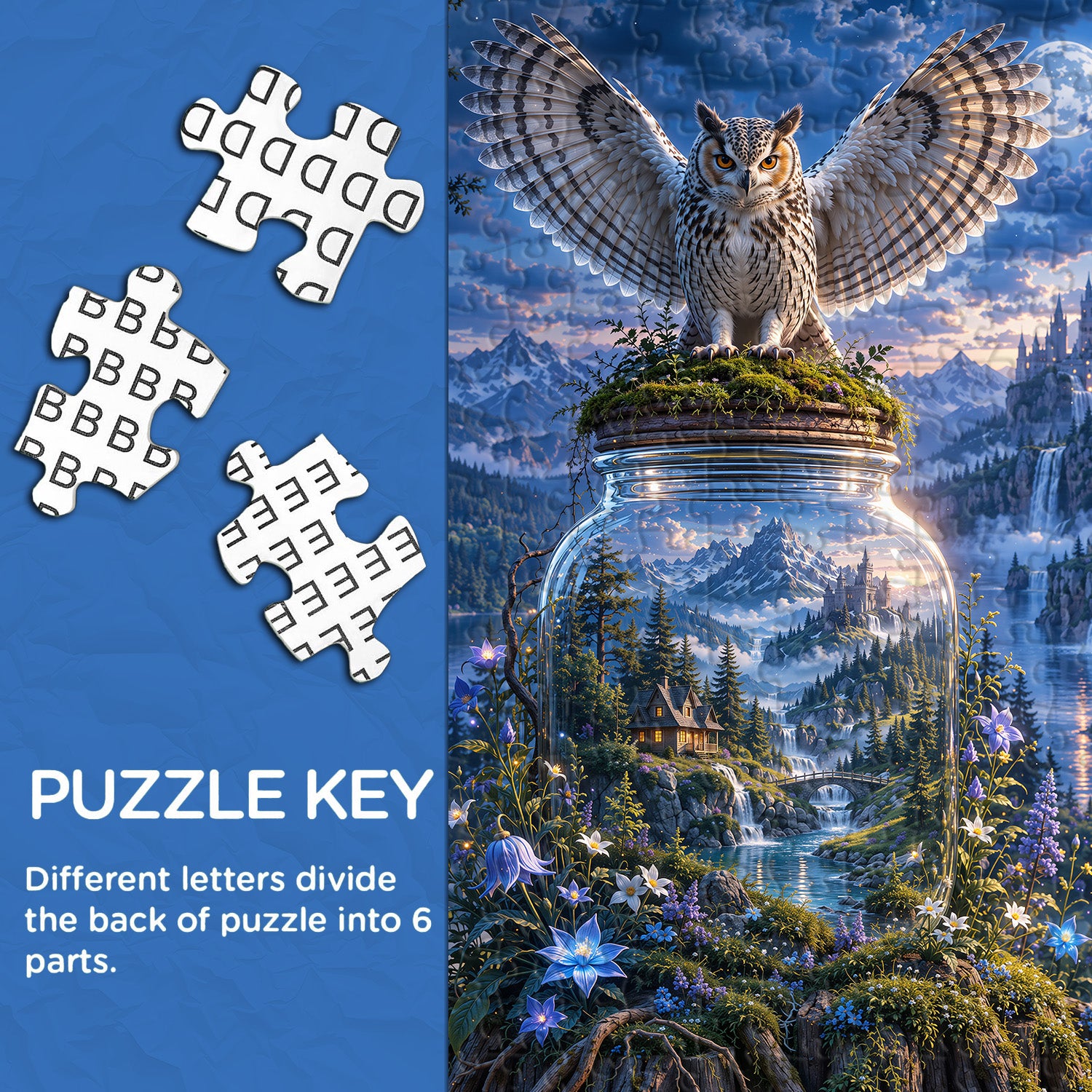 Moonlit Sanctuary Puzzle 1000 Teile