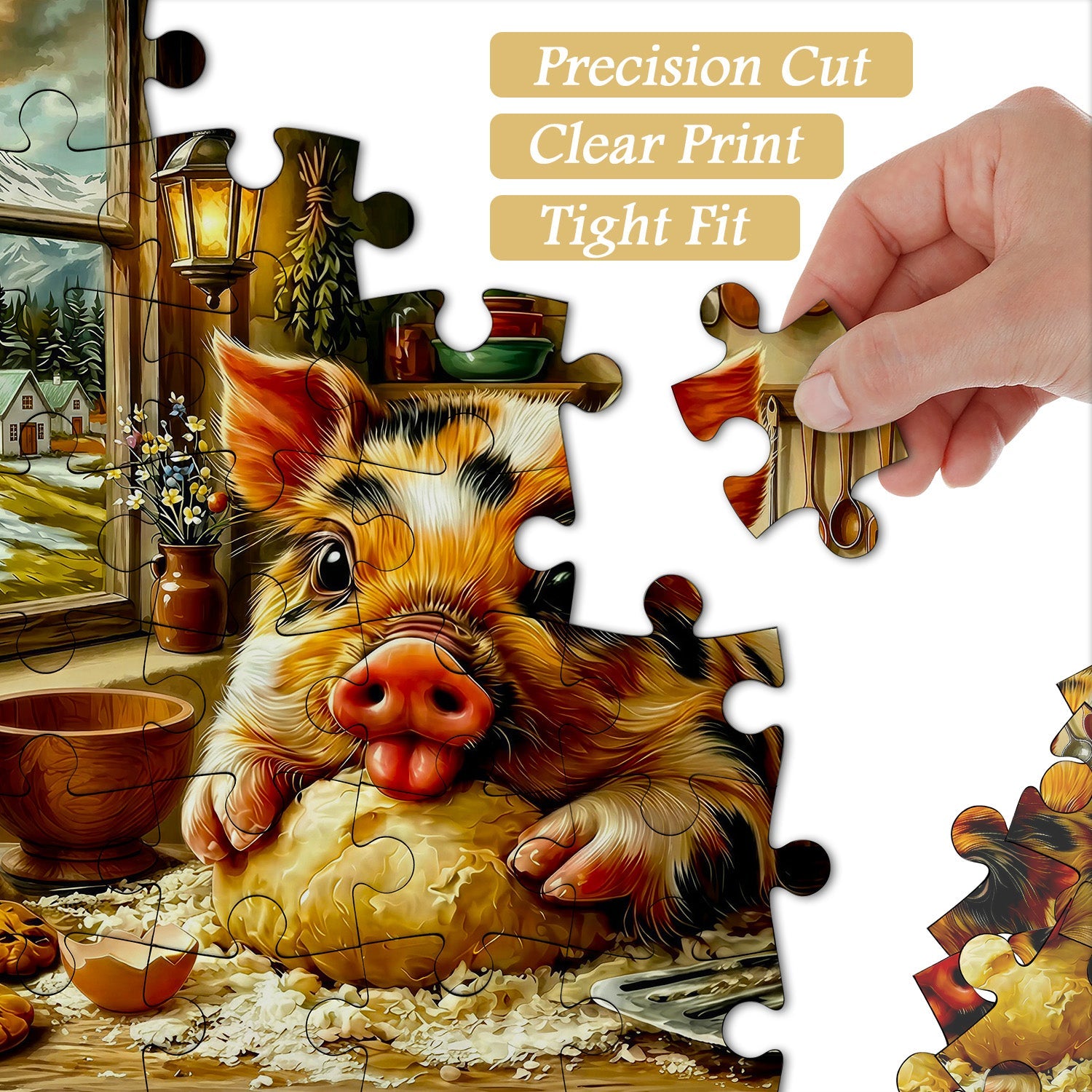 Puzzle Piggy Chef da 1000 pezzi