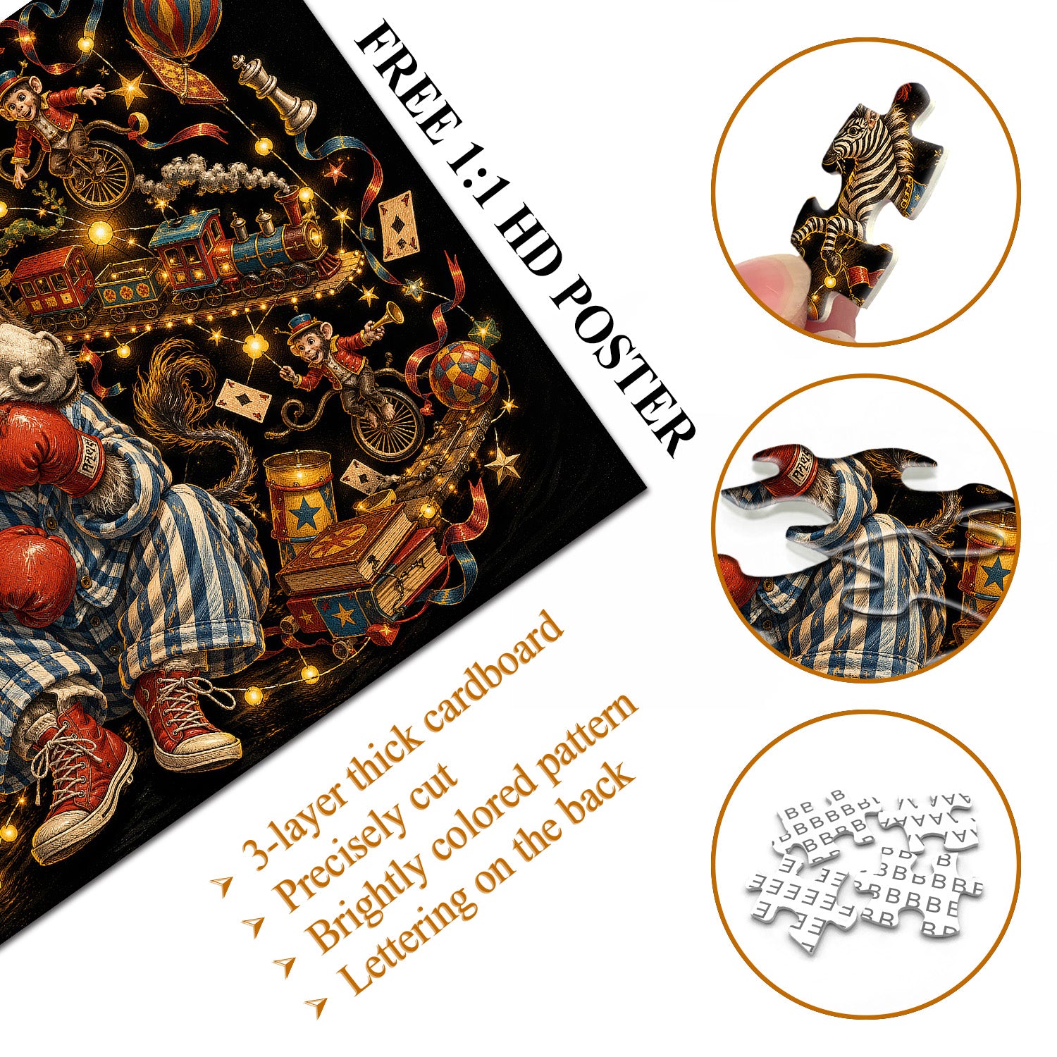Boxer's Soliloquy Jigsaw Puzzle 1000 Pieces