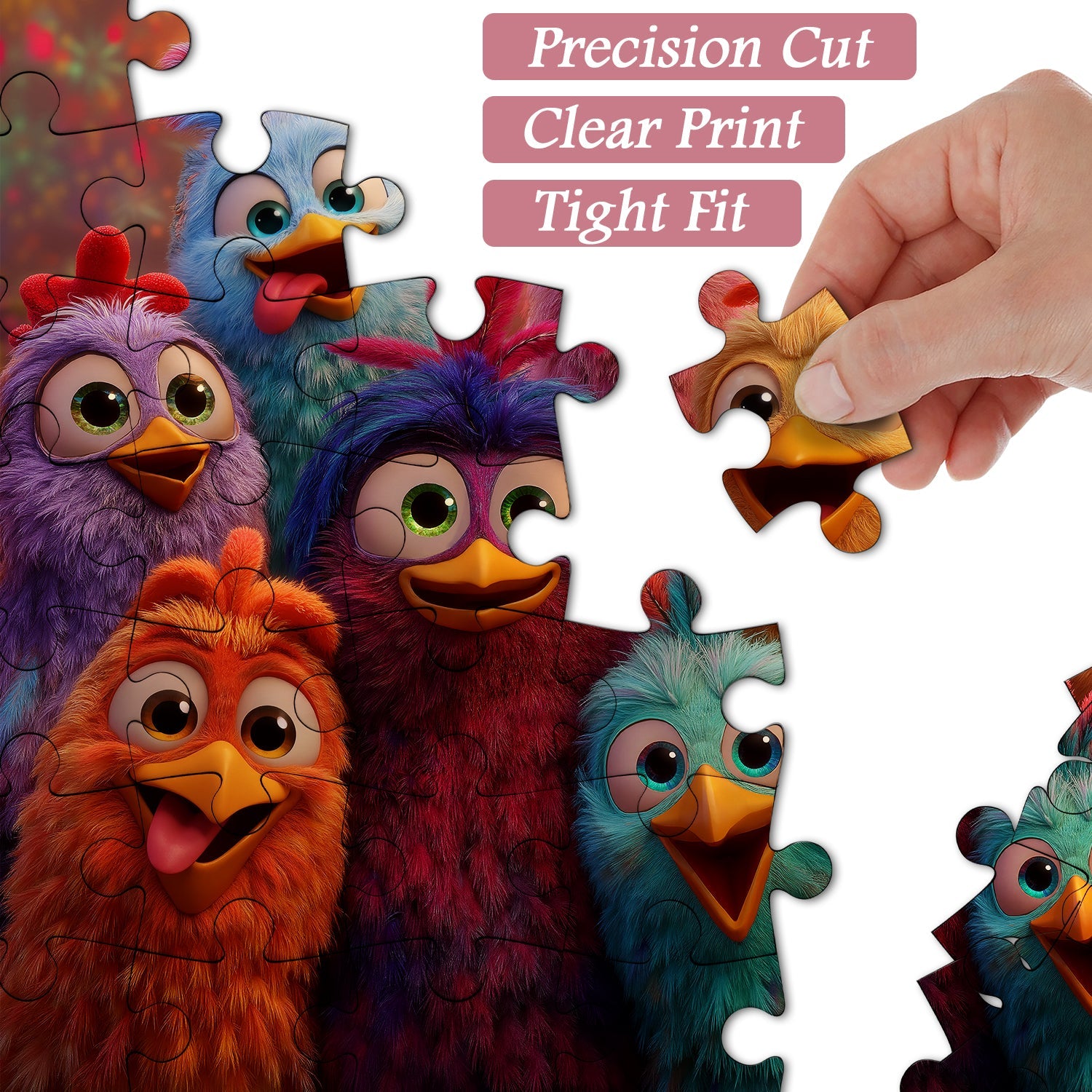 Blissful Fluffets Jigsaw Puzzle 1000 Pieces