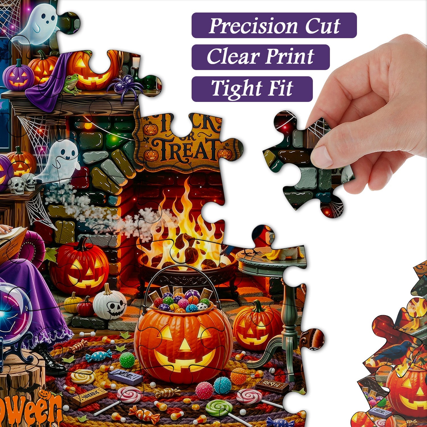 Halloween Hearth Puzzle 1000 Teile