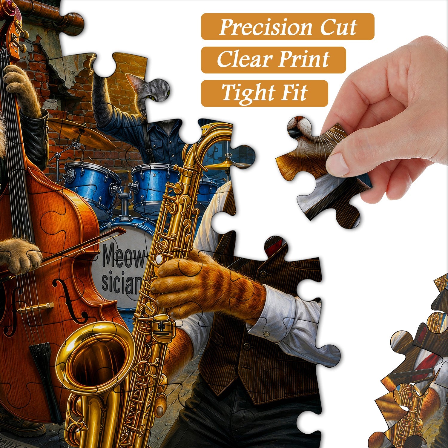 Puzzle Street Jazz Cats da 1000 pezzi