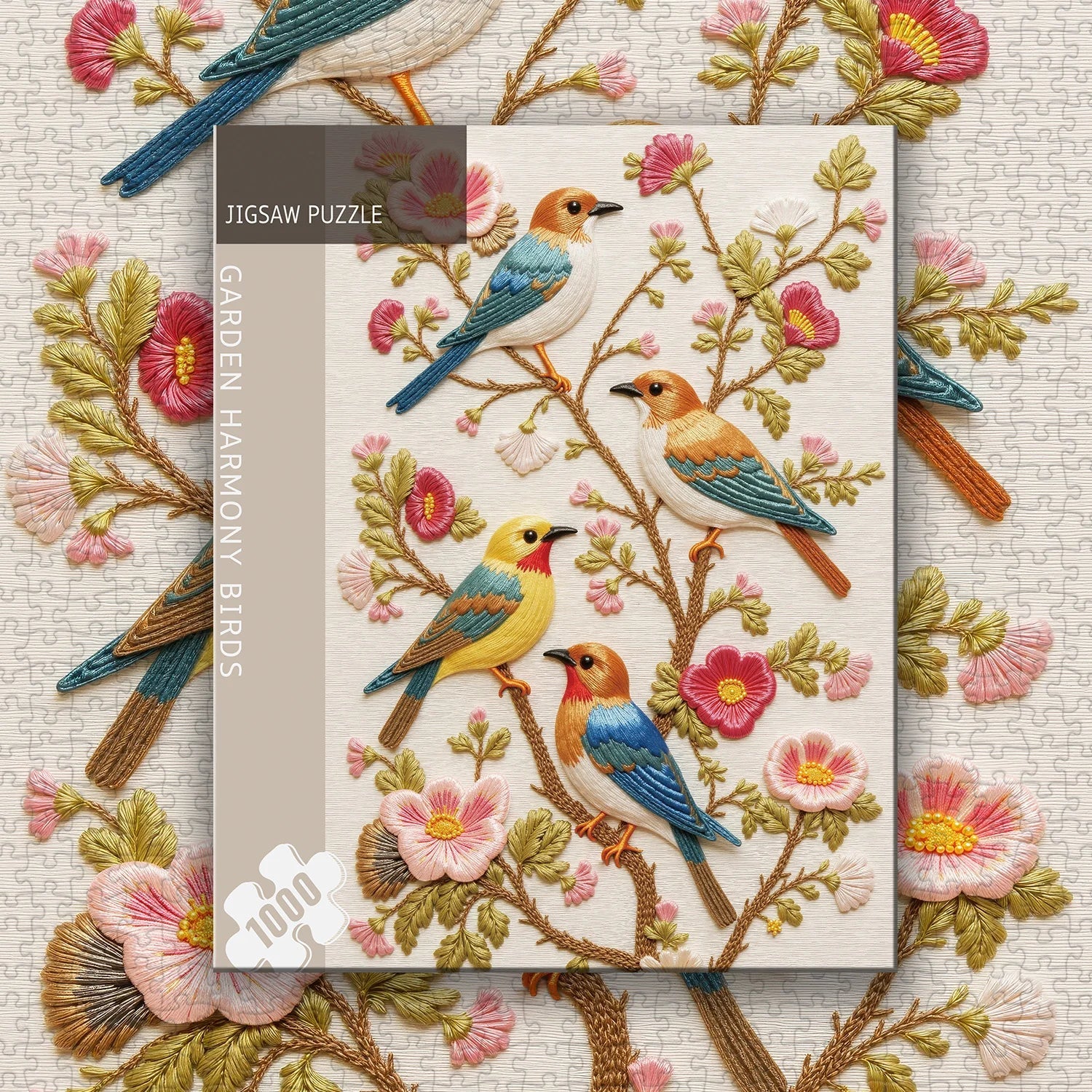 Garden Harmony Birds Puzzle 1000 Teile