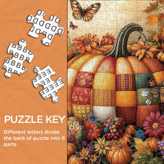 Pumpkin Garden Jigsaw Puzzle 1000 Pieces