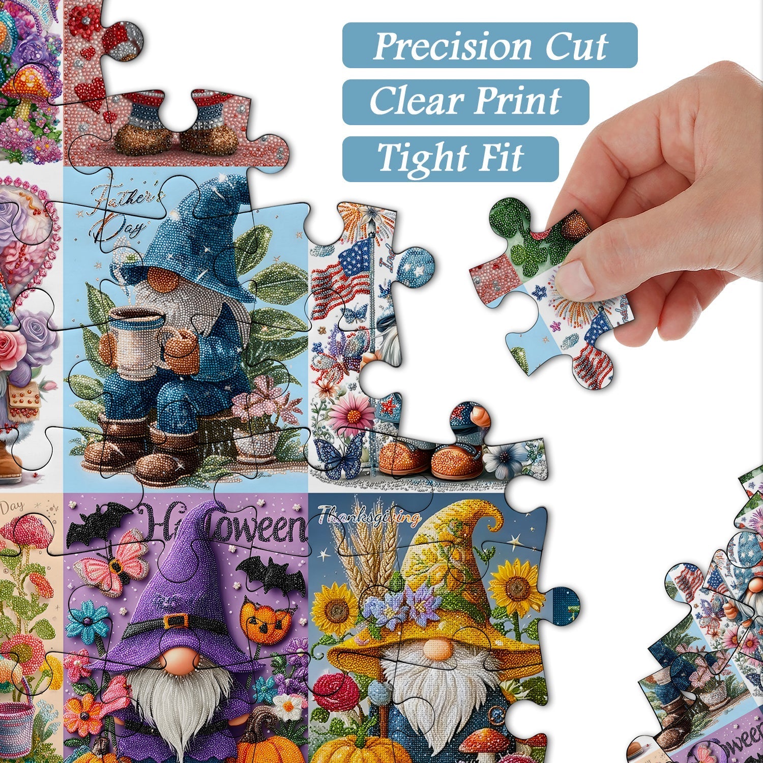 Le Festival Gnomes Puzzle 1000 pièces