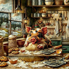 Puzzle Piggy Chef da 1000 pezzi