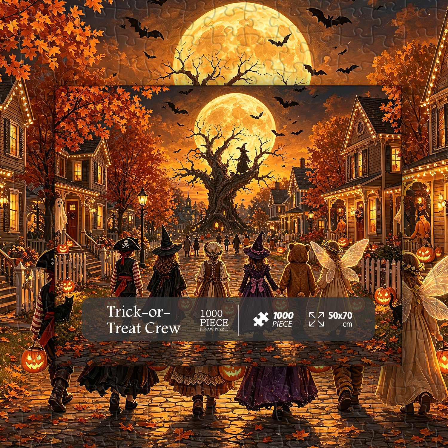 Trick-or-Treat-Crew-Puzzle 1000 Teile