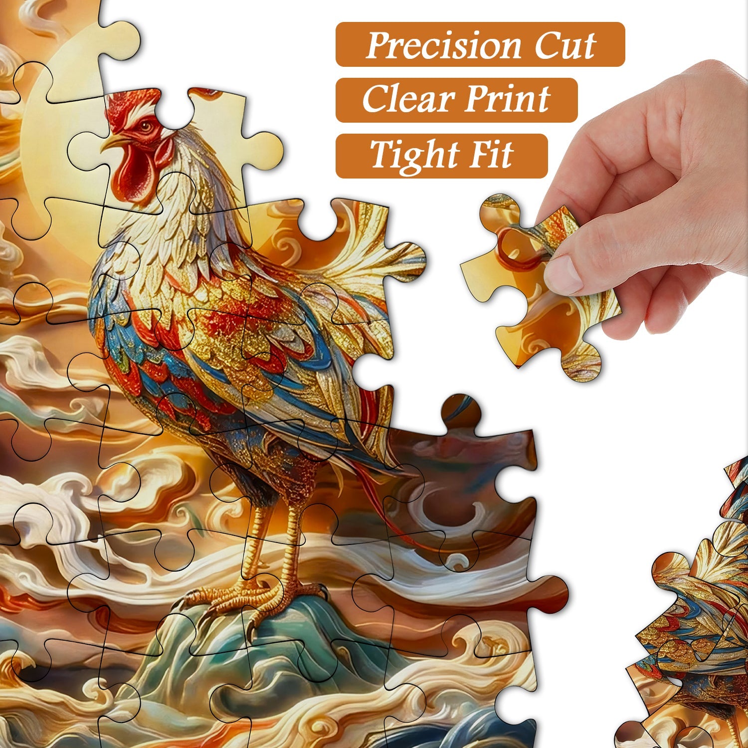 Rompecabezas Magnífico Gallo 1000 Piezas