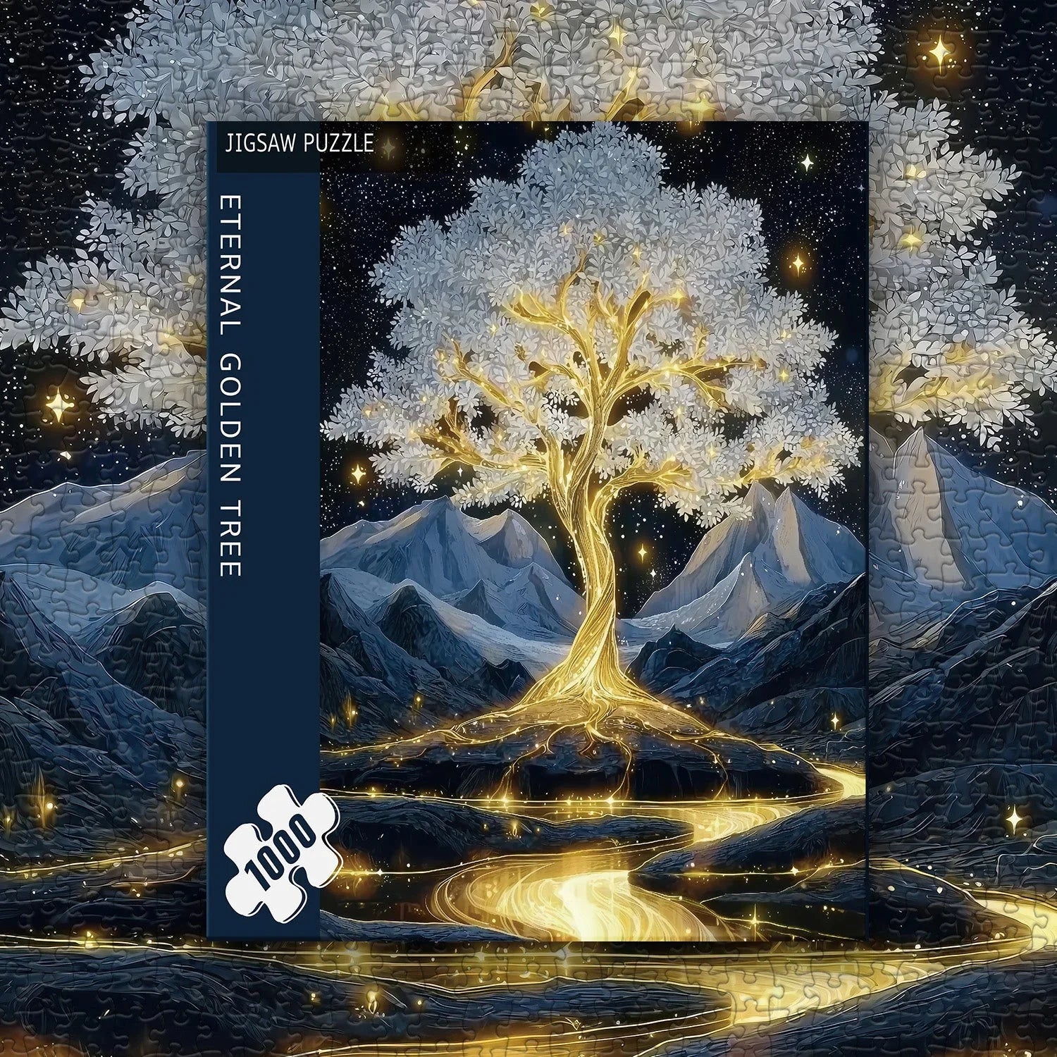 Eternal Golden Tree Jigsaw Puzzle 1000 Pieces