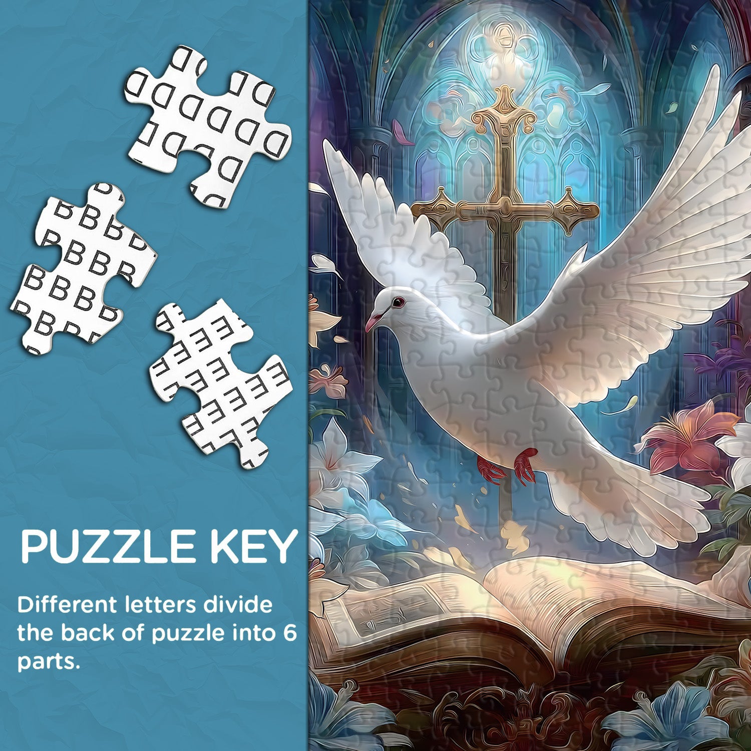 Faith's Dove Jigsaw Puzzle 1000 Pieces