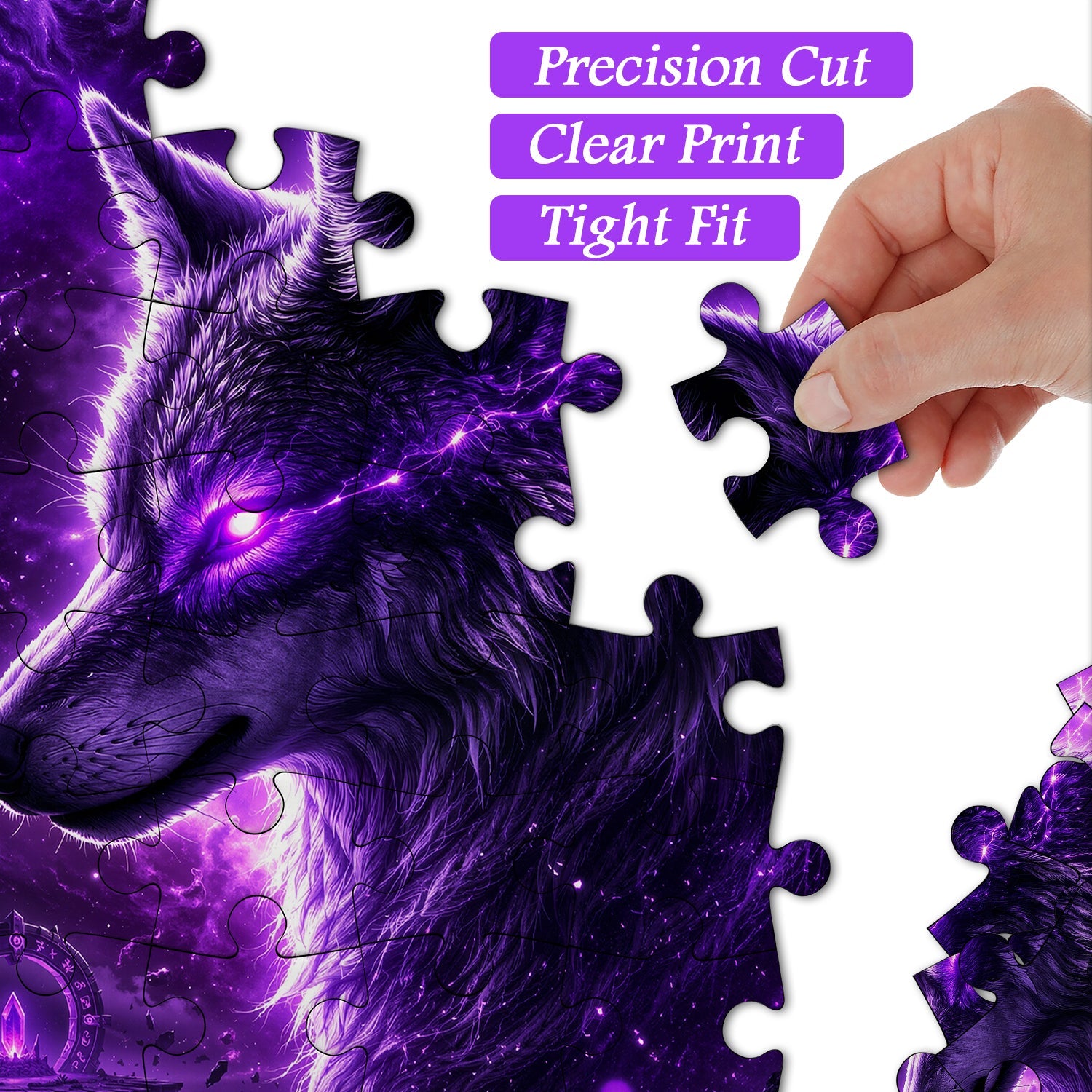 Nebula Wolf Soul Jigsaw Puzzle 1000 Pieces