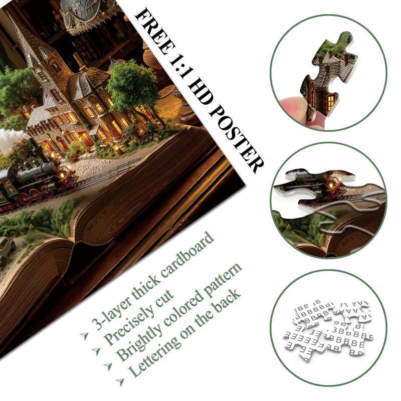 Through the Pages Jigsaw Puzzle 1000 Pieces