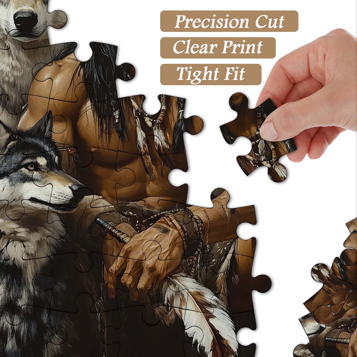 Puzzle El Rey De Los Lobos 1000 Piezas