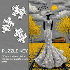 Elegante Flugbahn Puzzle 1000 Teile